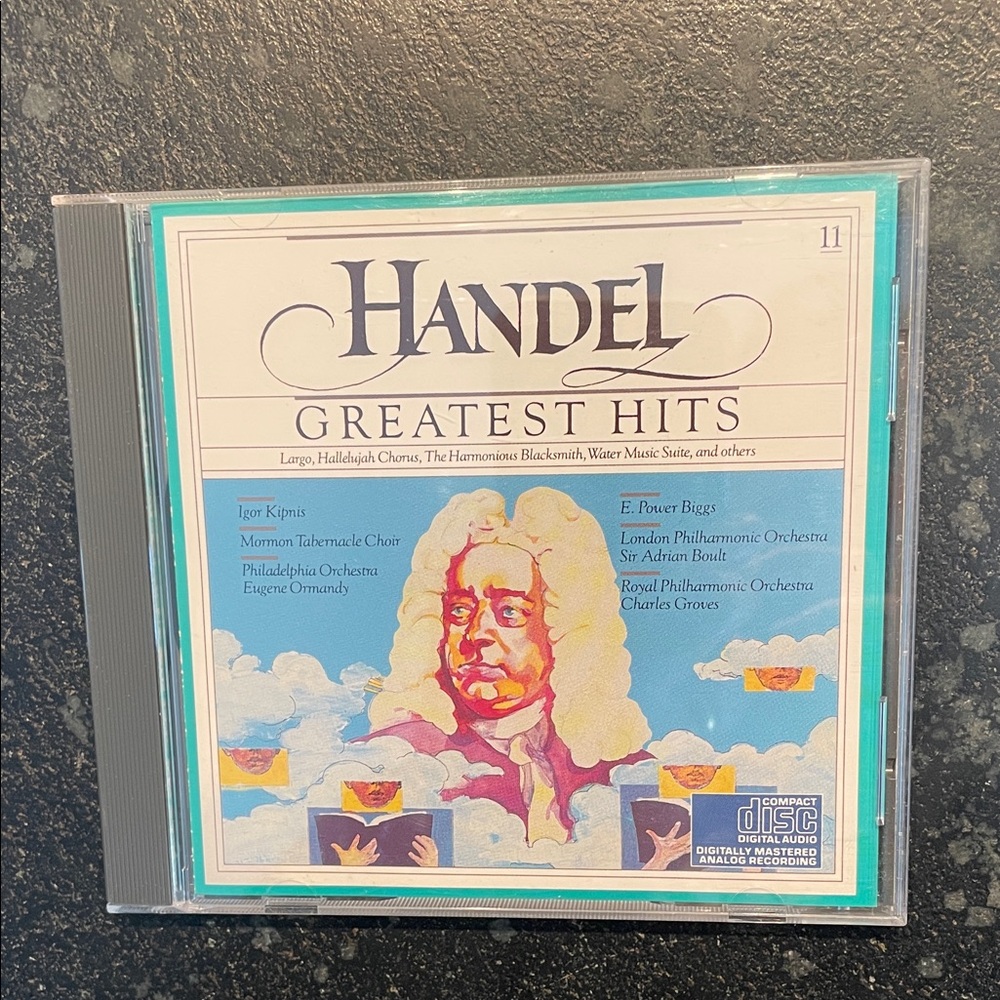 "Handel's Greatest Hits," CBS Masterworks 1984 CD